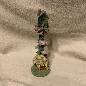 Easter birdhouse Floral Cottage Decor